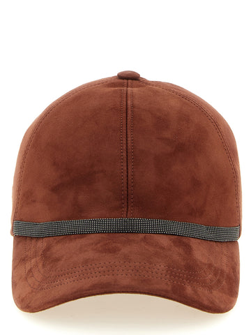 Multicolor Lamb Leather Cap (Baseball Hat)