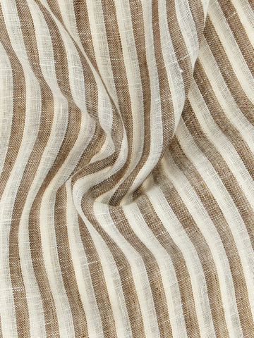 Brown Linen Scarf