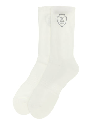 White Cotton Socks