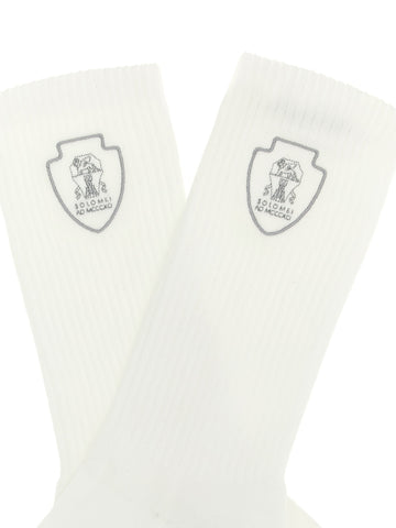 White Cotton Socks