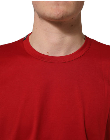 Red Goodluck 2023 Cotton Crew Neck T-shirt