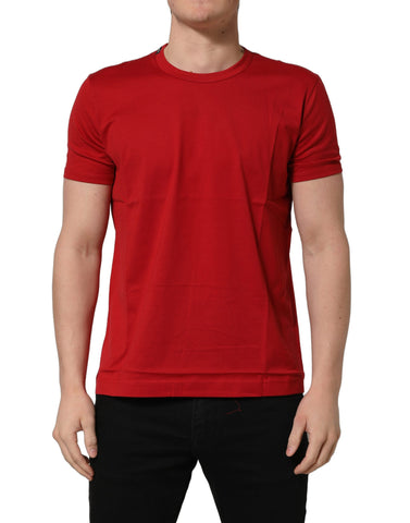Red Goodluck 2023 Cotton Crew Neck T-shirt