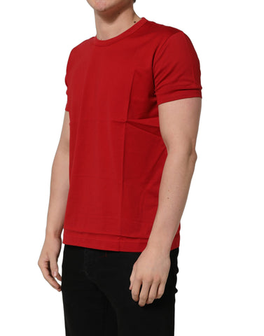 Red Goodluck 2023 Cotton Crew Neck T-shirt