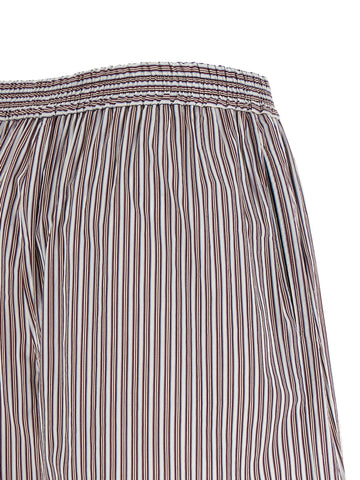 Bordeaux Cotton Bermuda Shorts