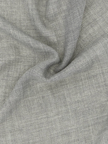 Gray Virgin Wool Scarf