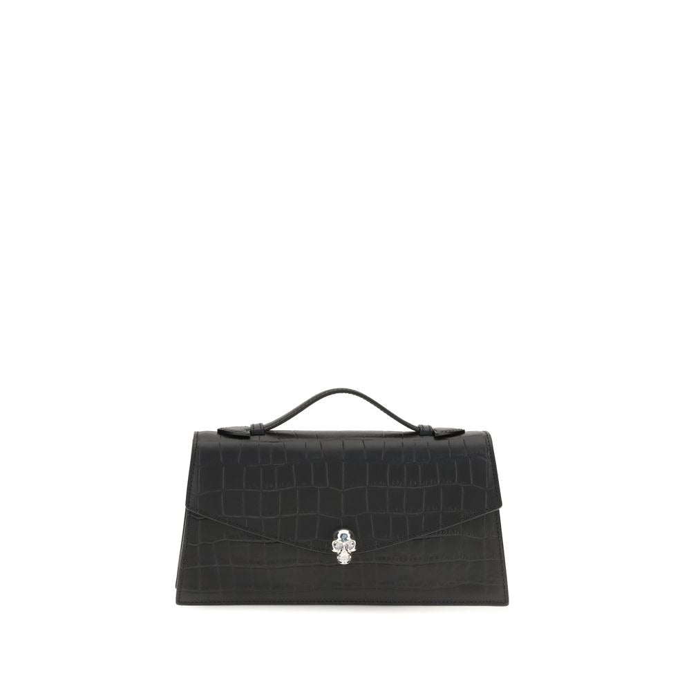 Black Calf Leather Bos Taurus Handbag