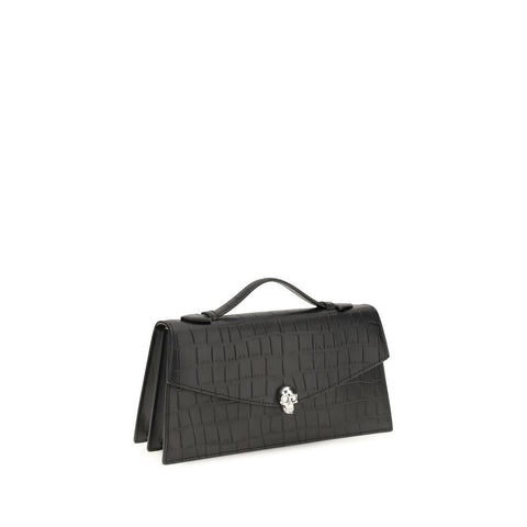 Black Calf Leather Bos Taurus Handbag