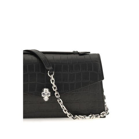 Black Calf Leather Bos Taurus Handbag