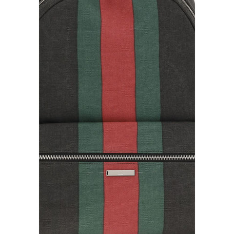 Black Fabric Backpack