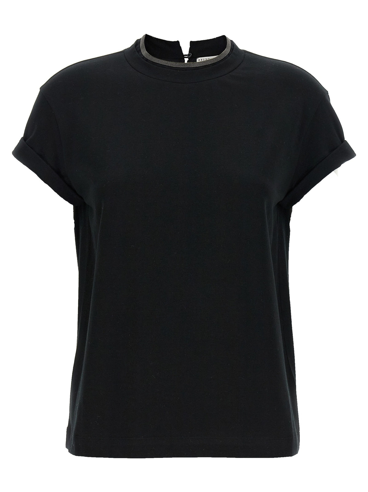 Black Cotton T-Shirt