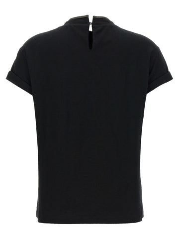 Black Cotton T-Shirt