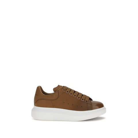 Brown Calf Leather Bos Taurus Chunky Sneakers