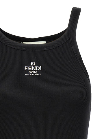 Black Cotton Sleeveles T-Shirt
