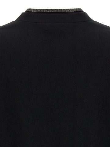 Black Cotton T-Shirt