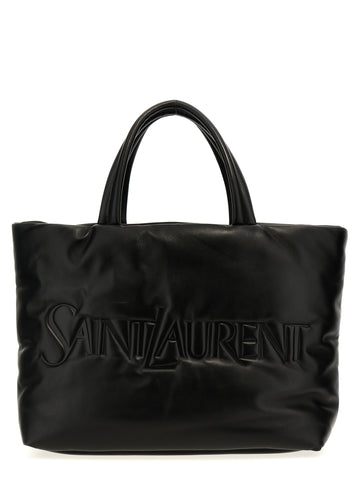 Black Lamb Leather Tote Bag