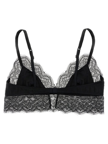 Black Silk Bra