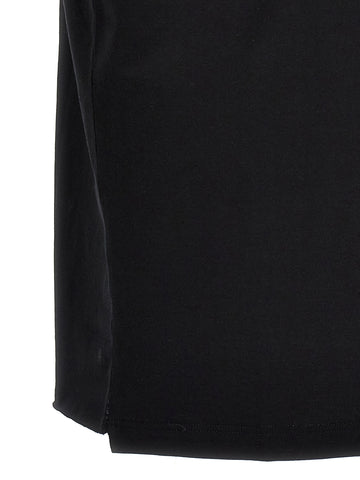 Black Cotton T-Shirt