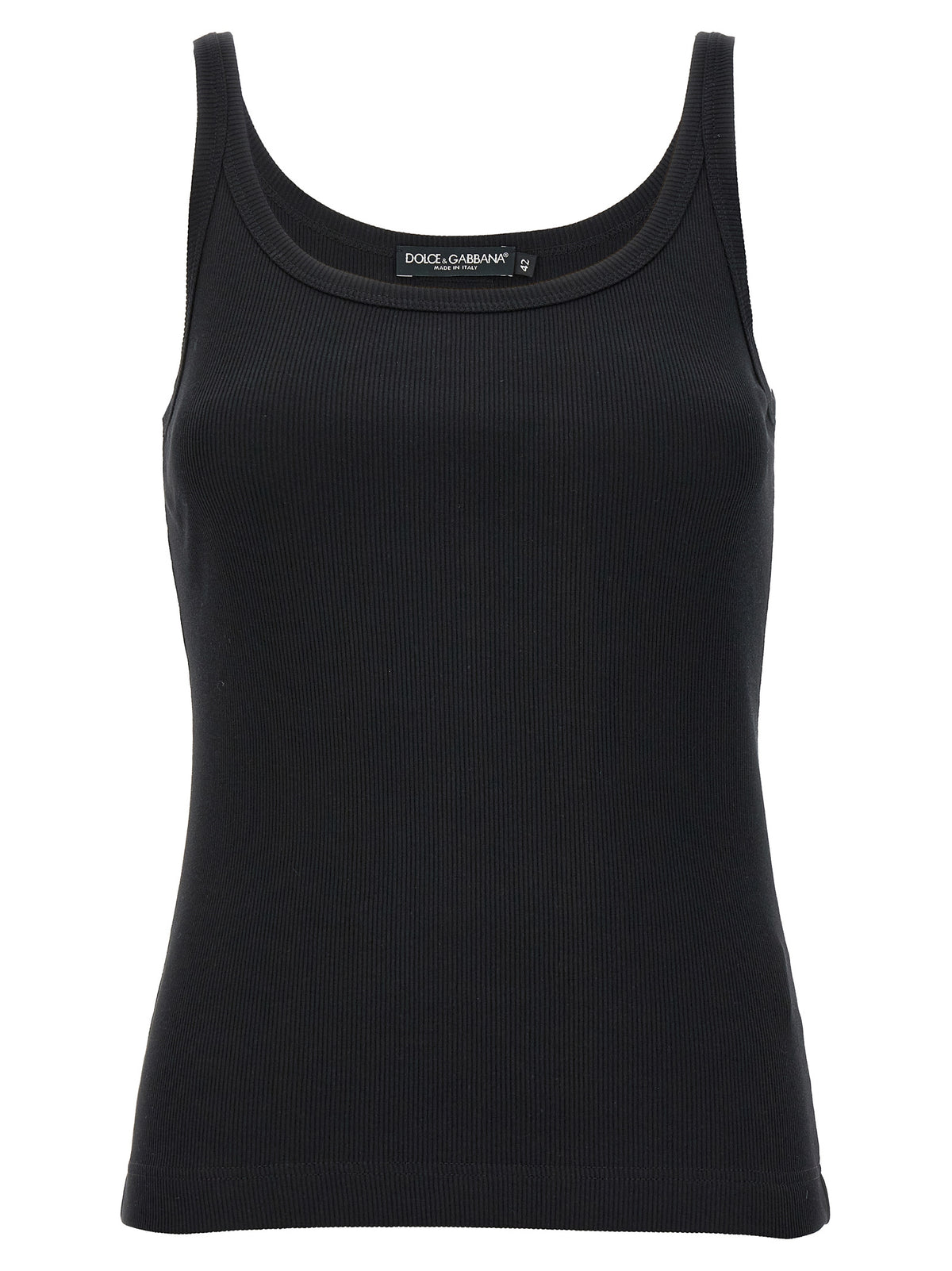 Black Cotton Tank Tops
