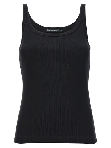 Black Cotton Tank Tops