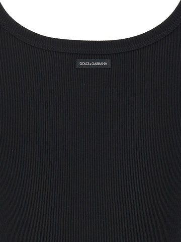 Black Cotton Tank Tops