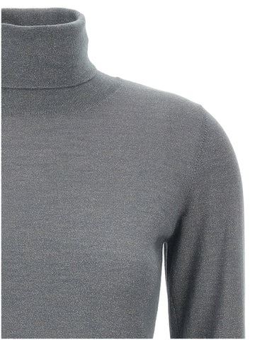 Gray Cashmere Cardigan