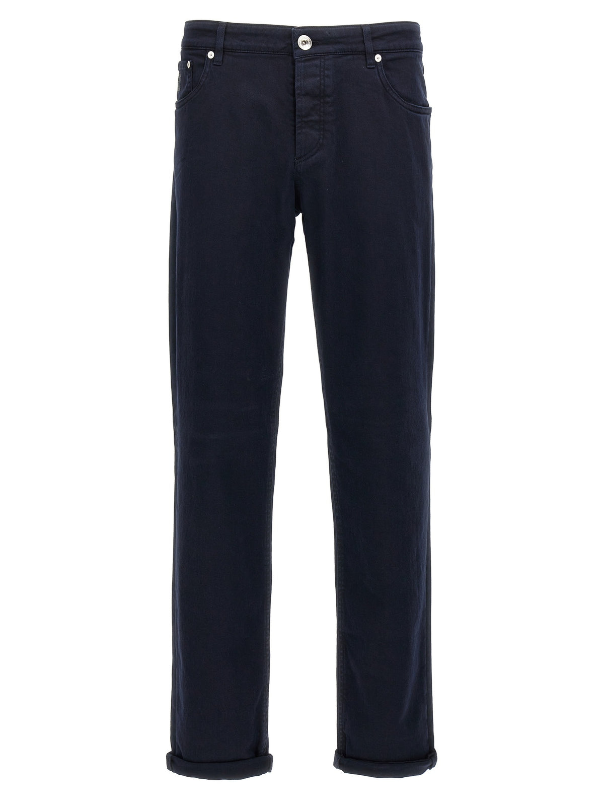 Blue Cotton Jeans Denim