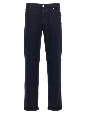Blue Cotton Jeans Denim