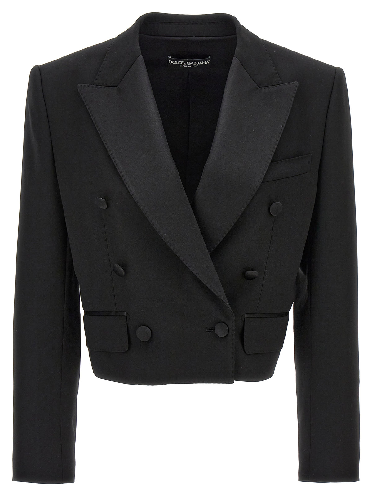Black Virgin Wool Blazer