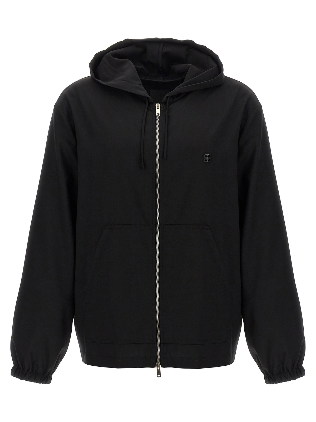 Black Virgin Wool Sweatshirt