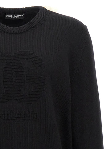 Black Virgin Wool Cardigan