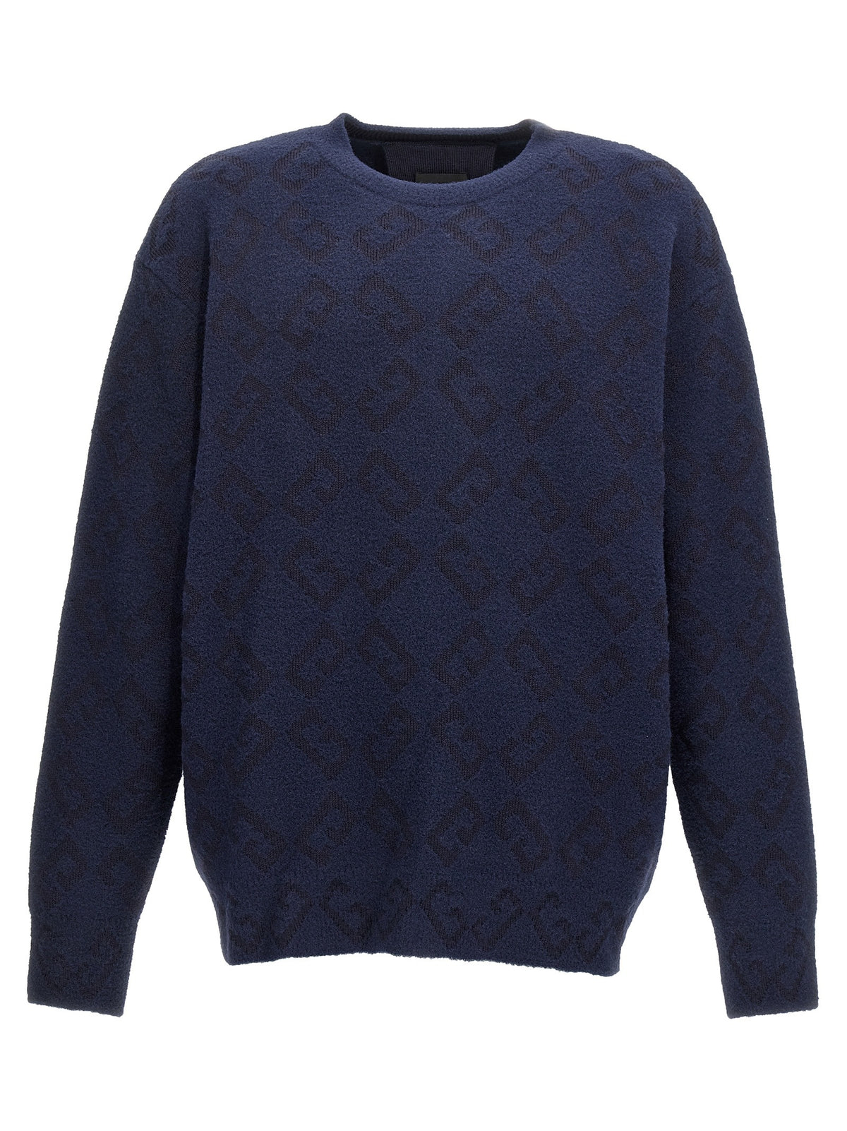 Blue Wool Cardigan