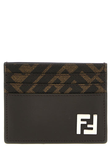 Brown Calf Leather Bos Taurus Cardholder