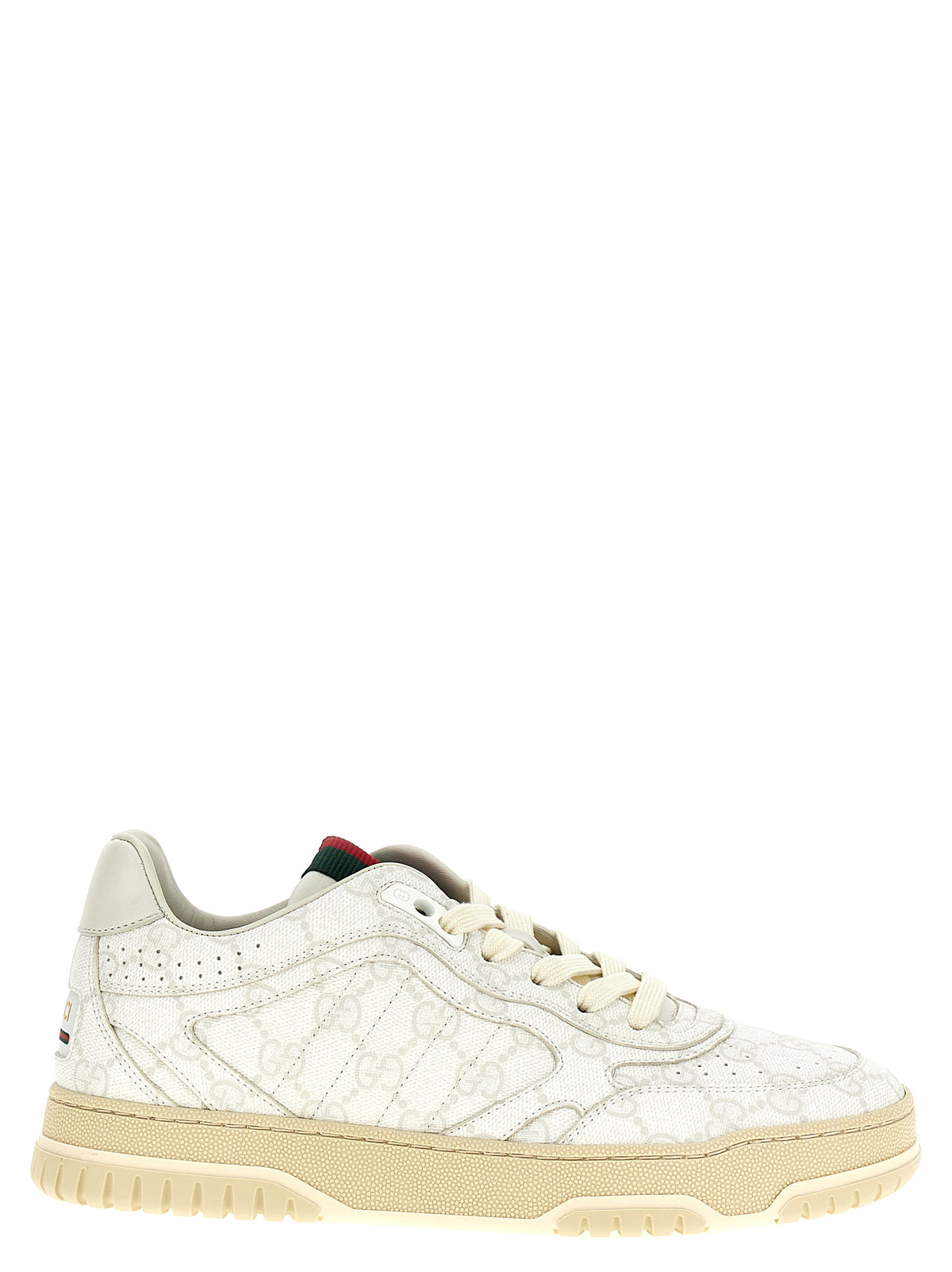 White Polyethylene Sneakers