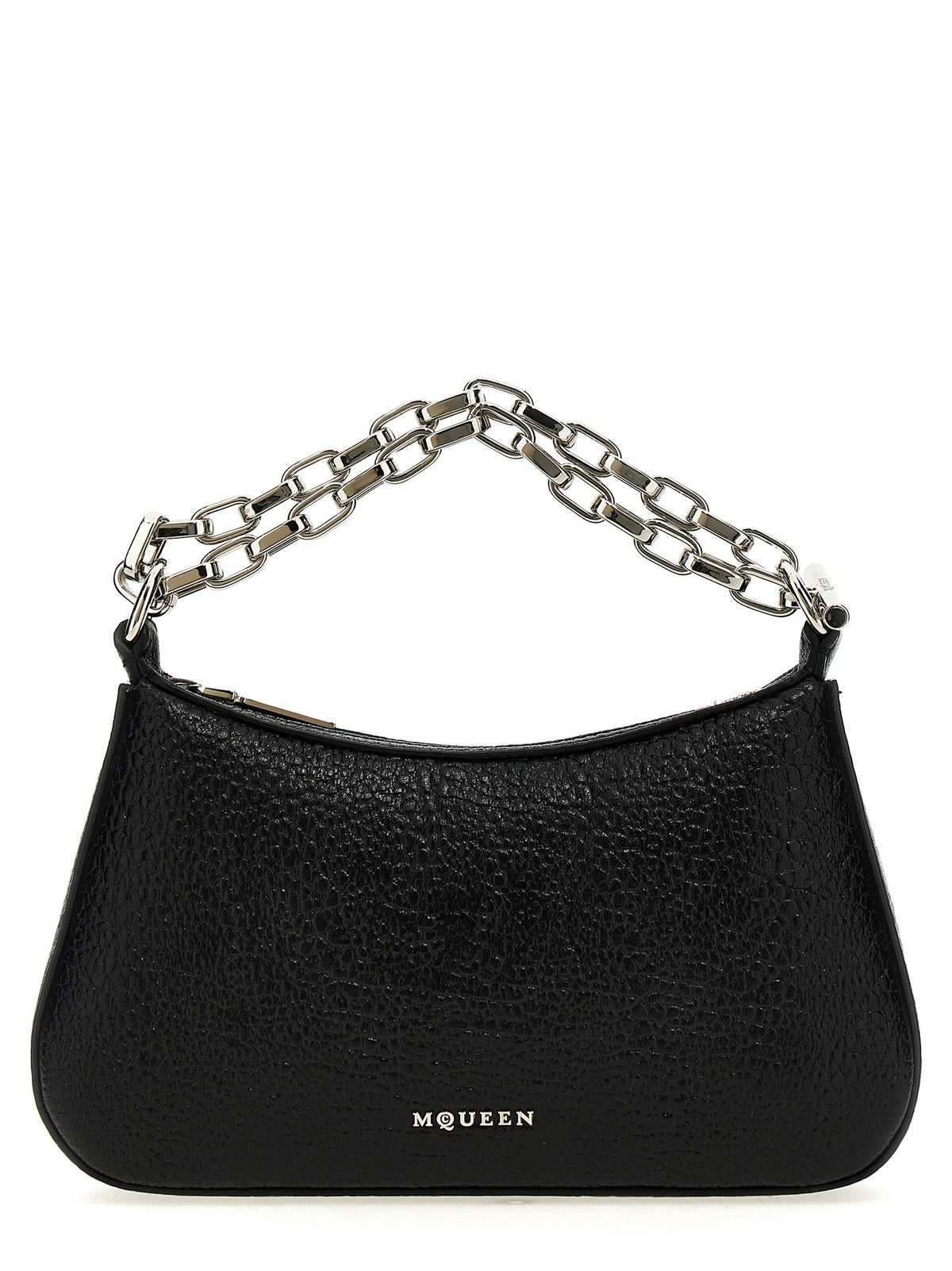 Black Lamb Leather Handbag