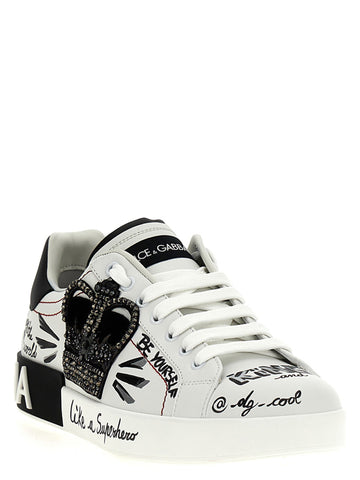 Bicolor Calfskin Sneakers