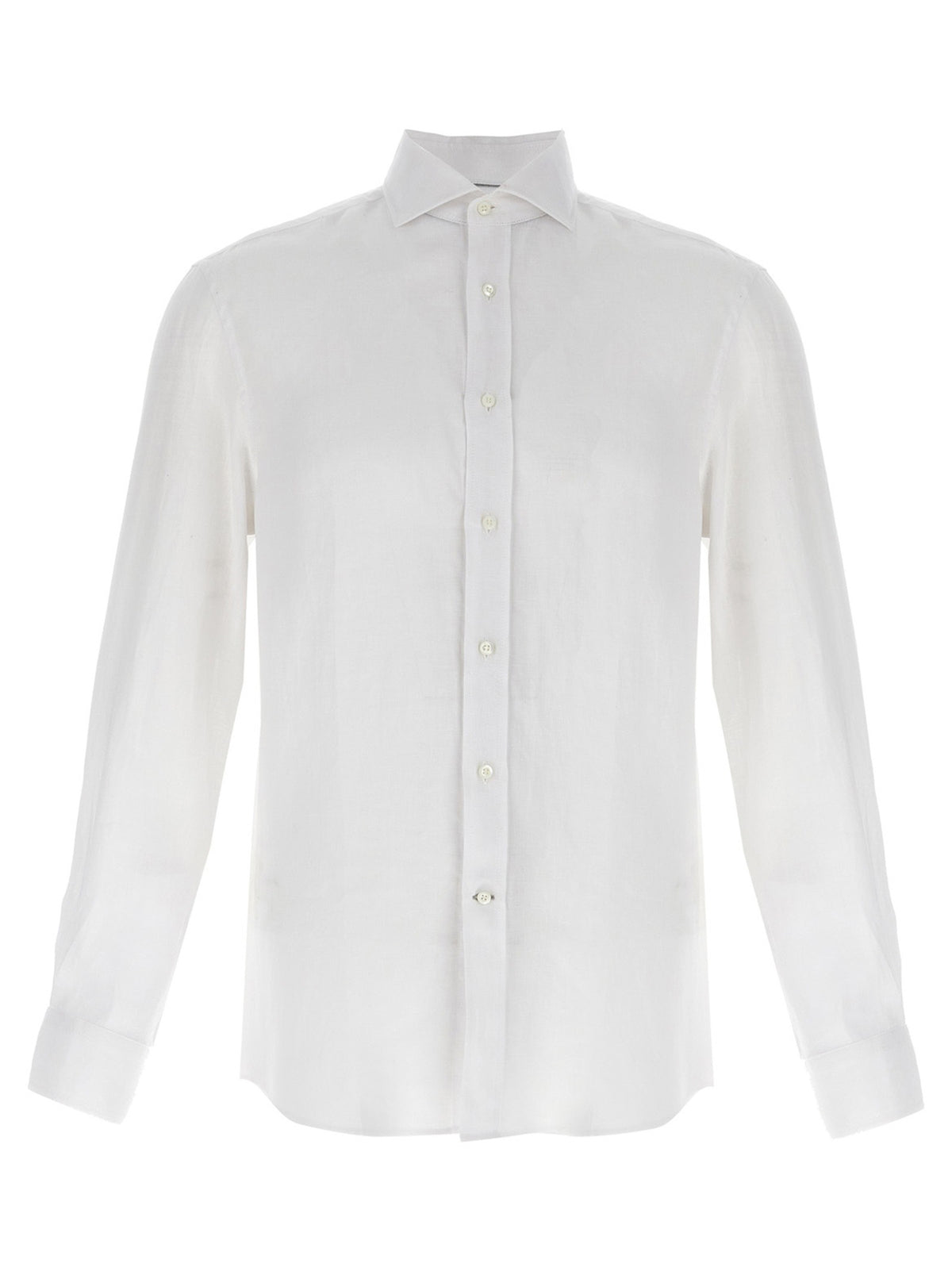 White Linen Blouse