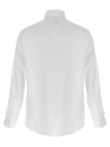 White Linen Blouse