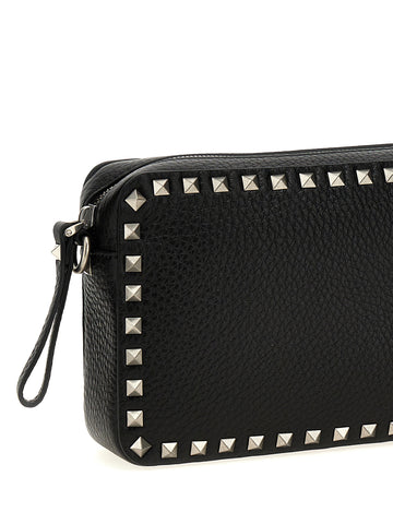 Black Calfskin Crossbody Bag