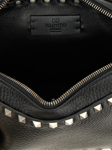 Black Calfskin Crossbody Bag