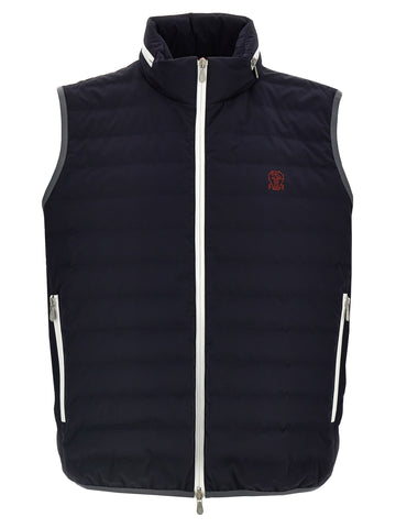 Blue Polyamide Coat