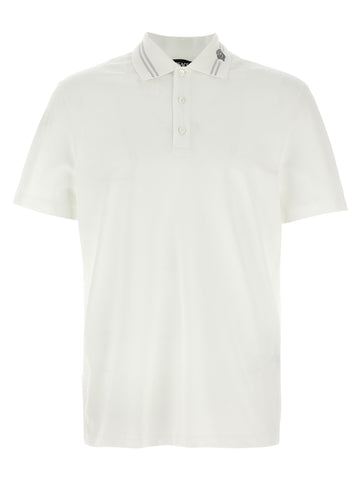 White Cotton Polo Shirt