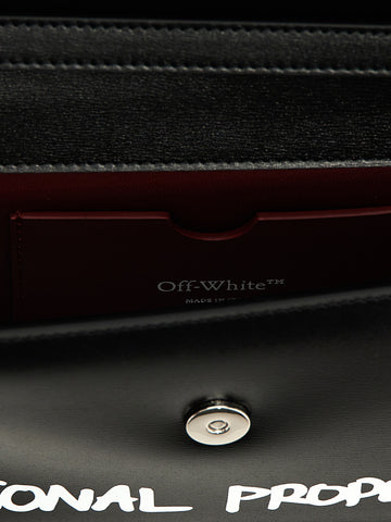 Bicolor Calfskin Shoulder Bag