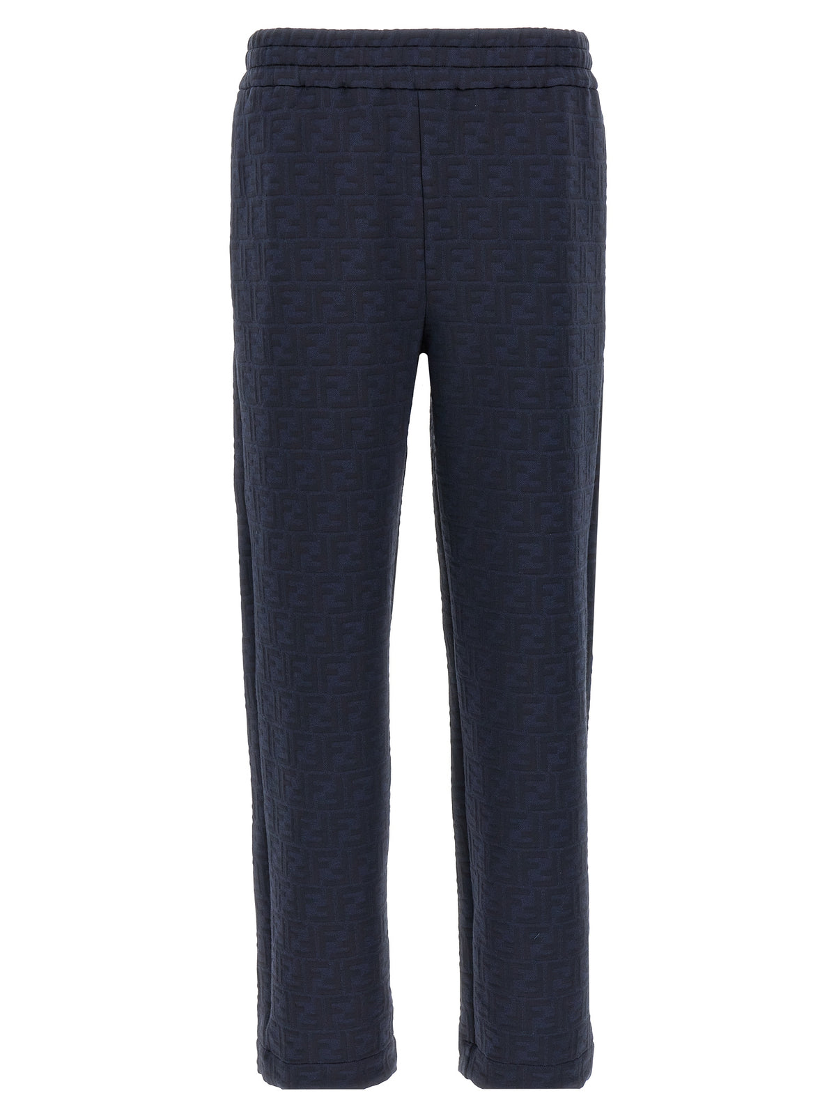 Blue Polyester Joggers (Workout Pants)