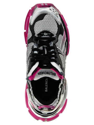 Multicolor Polyethylene Athletic Sneakers