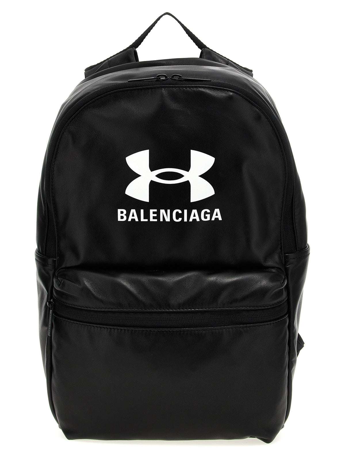 Bicolor Lamb Leather Backpack