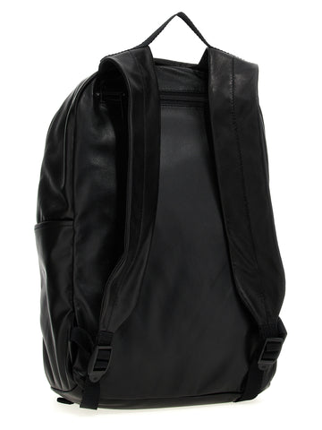 Bicolor Lamb Leather Backpack