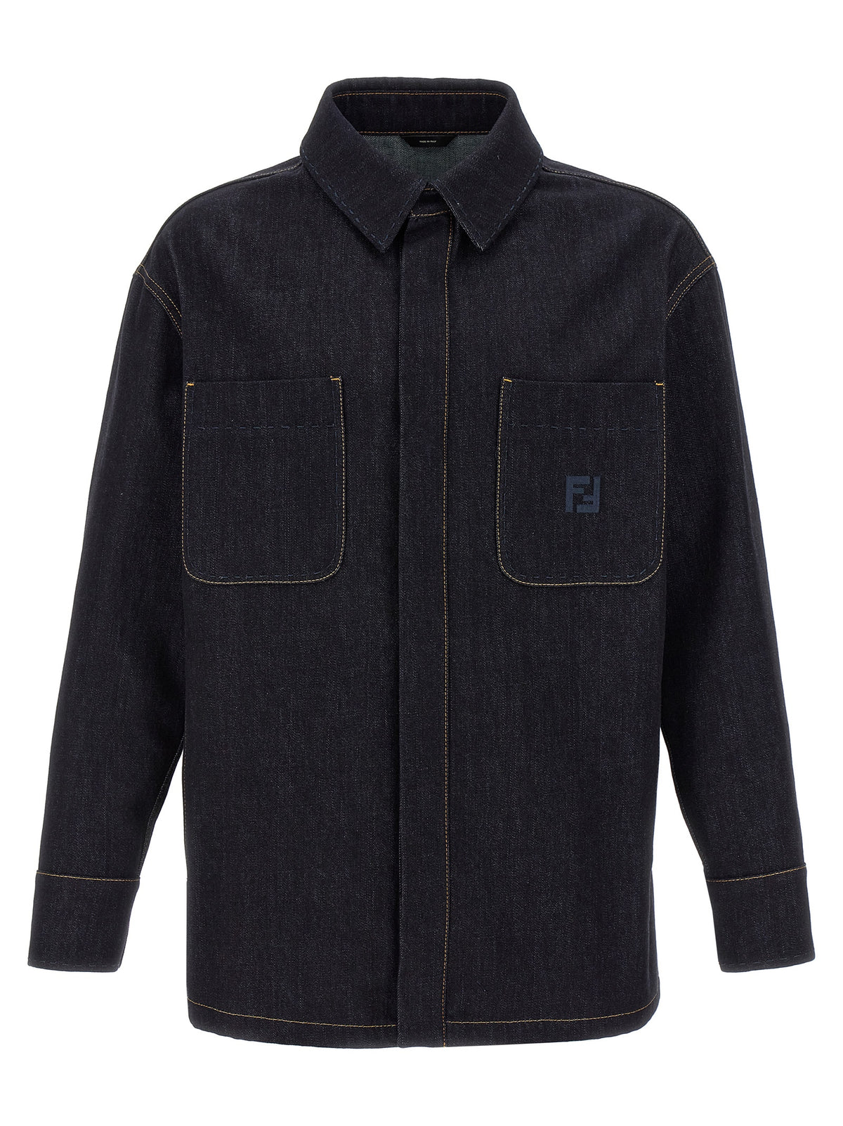 Blue Cotton Denim Jacket