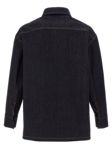 Blue Cotton Denim Jacket