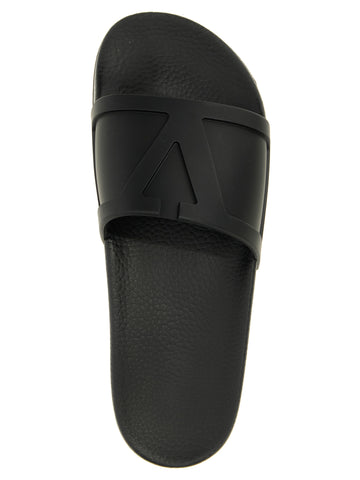 Black Plastic Slides