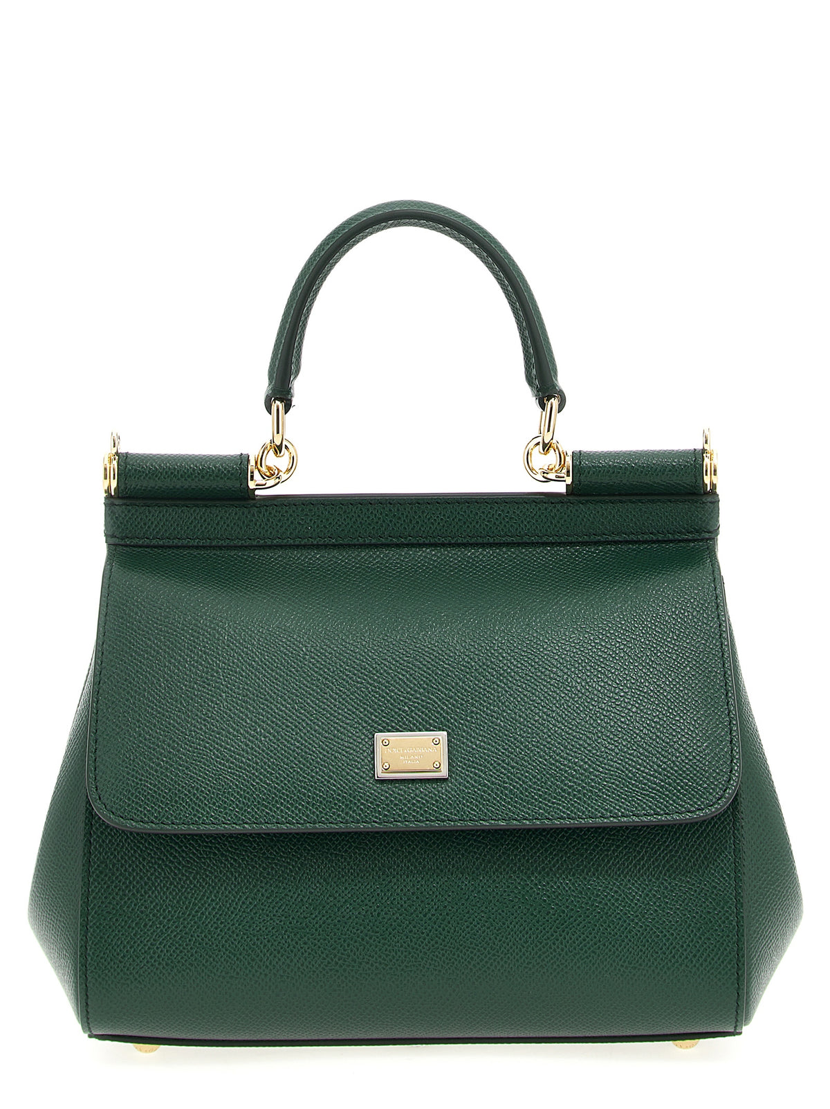Bicolor Calfskin Handbag